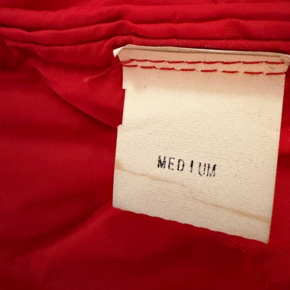 Vintage 70’s Down Maxi Coat. Orange belted Western Mountain Ski Style. S - Picture 9 of 10